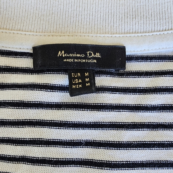 Massimo Dutti striped t-shirt Size M - Picture 5 of 5
